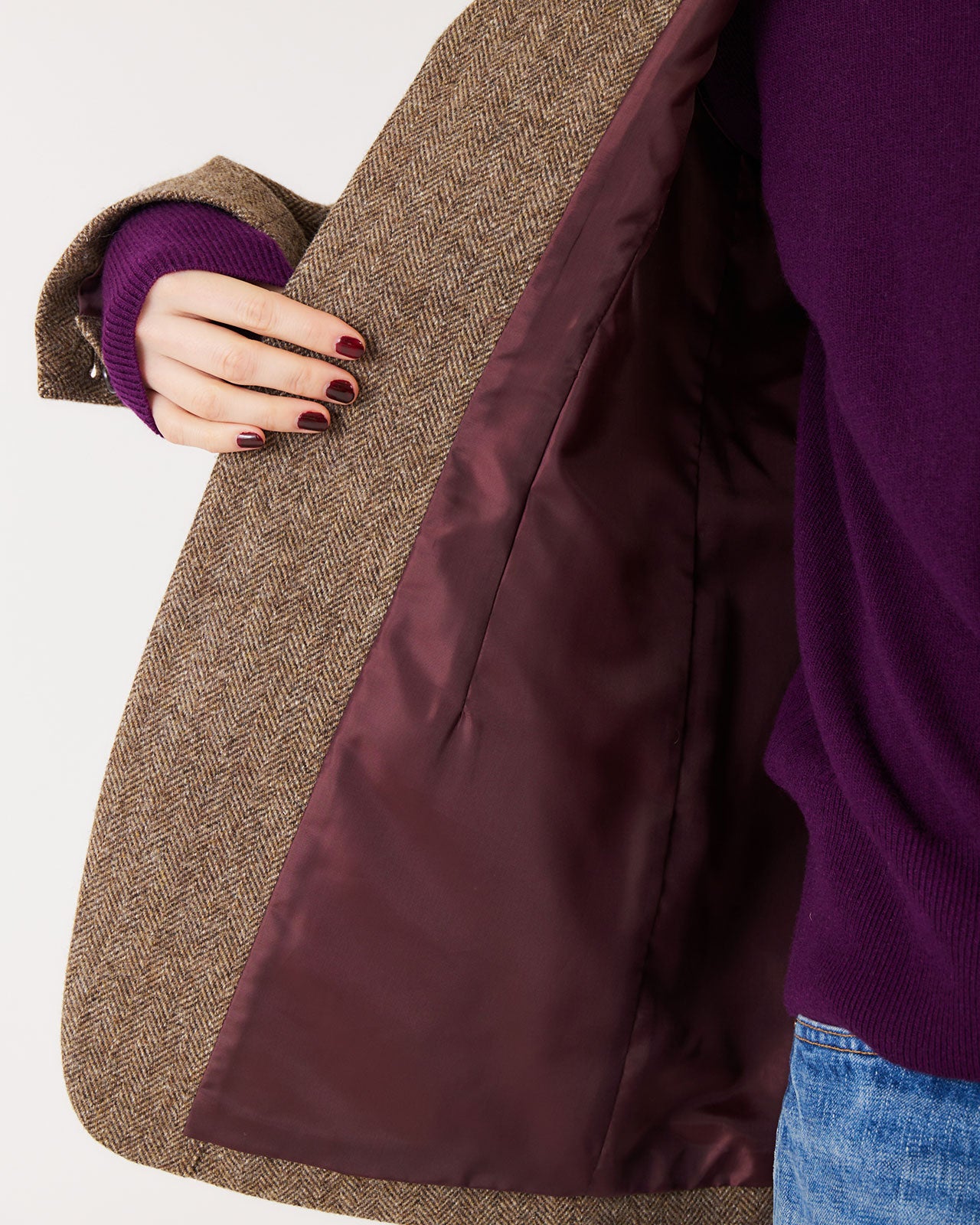 HERRINGBONE JACKET