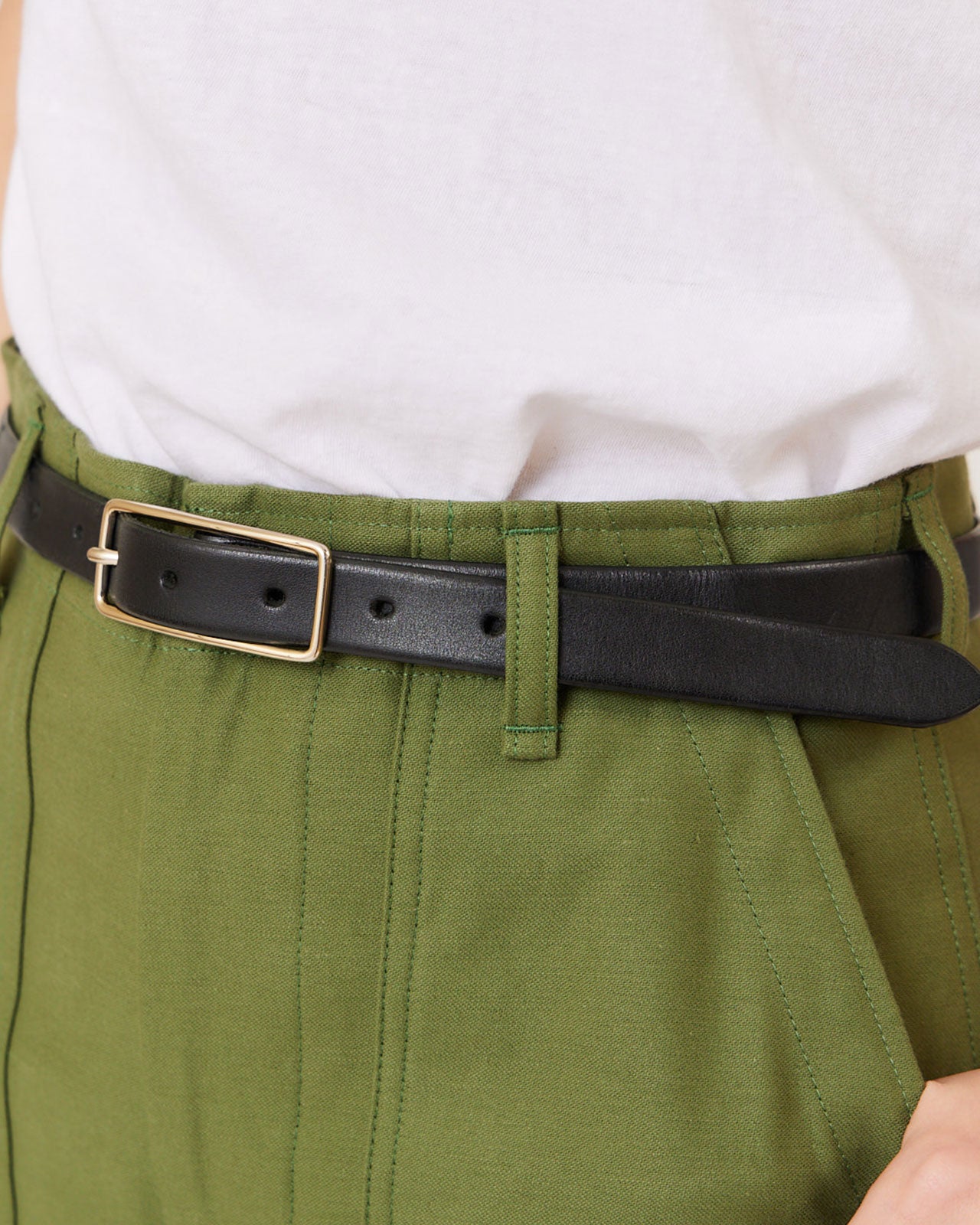 SLENDER LEATHER BELT