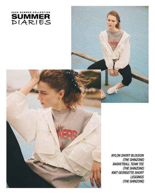 【NEW ARRIVALS】"NYLON SHORT BLOUSON"