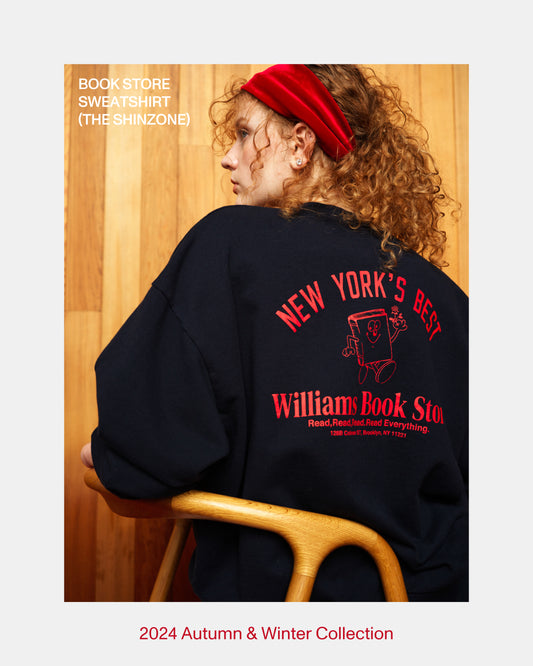 【NEW ARRIVAL】BOOK STORE SWEATSHIRT