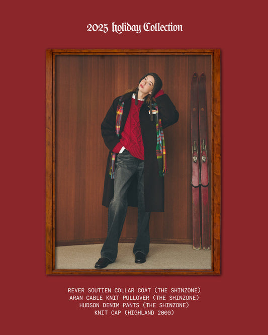 【NEW ARRIVALS】"REVER SOUTIEN COLLAR COAT"