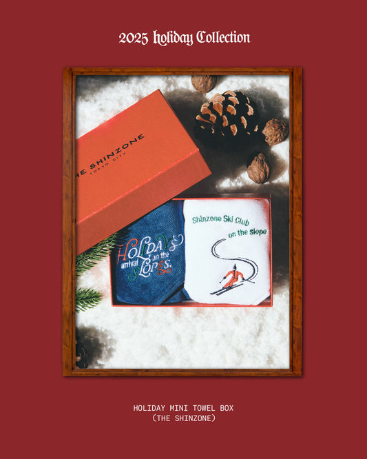 【NEW ARRIVALS】HOLIDAY MINI TOWEL BOX