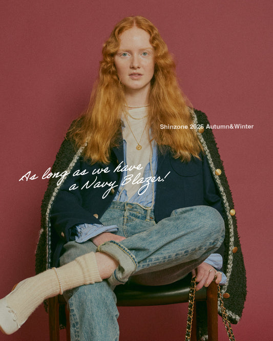 As long as we have a Navy Blazer！〈ザ・シンゾーン〉×〈ニューヨーカー〉の最強タッグ