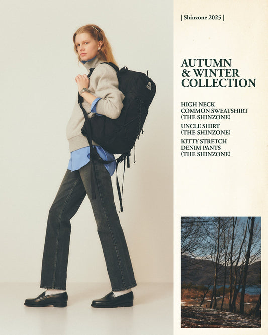 【NEW ARRIVALS】"HIGH NECK COMMON SWEATSHIRT"