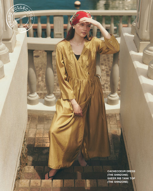 【NEW ARRIVALS】"CACHECOEUR DRESS"