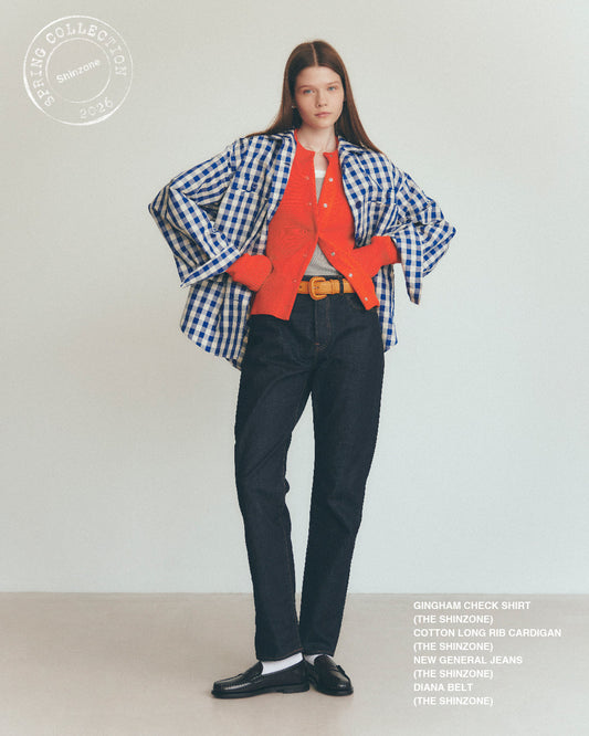 【NEW ARRIVALS】"GINGHAM CHECK SHIRT"
