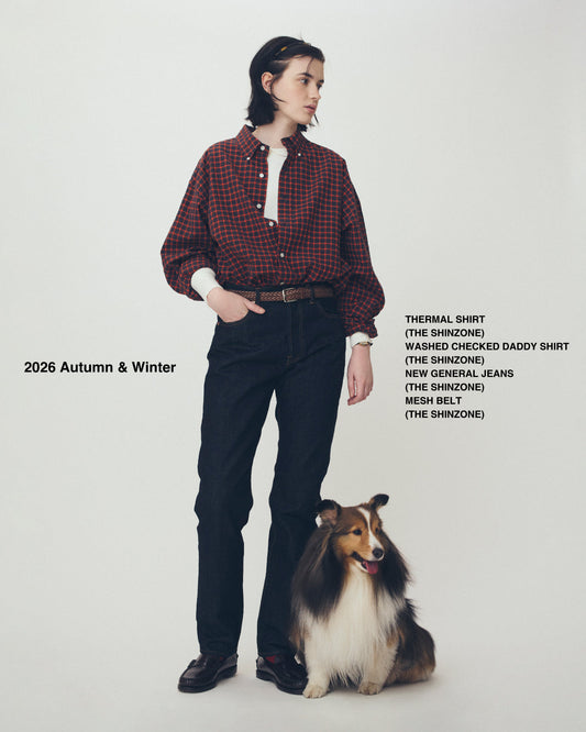 【NEW ARRIVALS】"WASHED CHECKED DADDY SHIRT"&"THERMAL SHIRT"