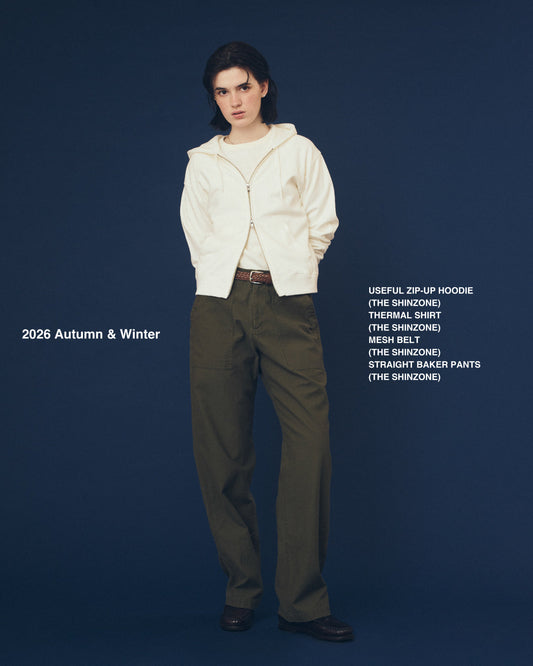 【NEW ARRIVALS】"USEFUL ZIP-UP HOODIE"&"STRAIGHT BAKER PANTS"