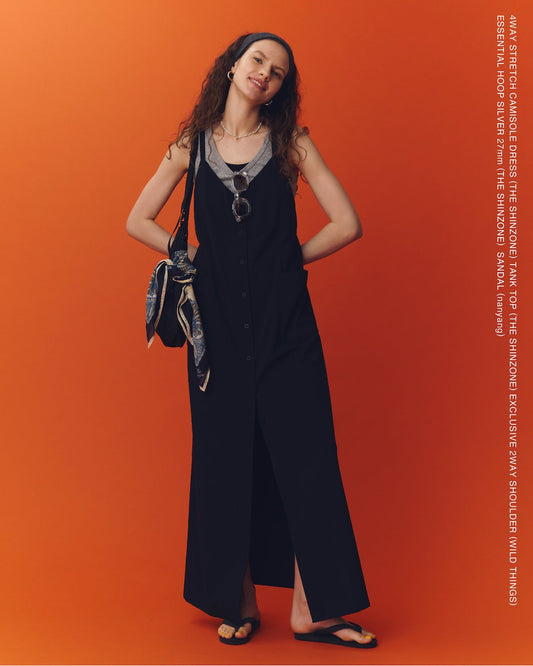 【NEW ARRIVALS】"4WAY STRETCH CAMISOLE DRESS"＆"TANK TOP"