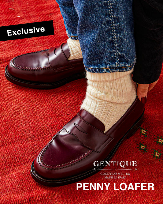 GENTIQUE EXCLUSIVE "PENNY LOAFER" for Shinzone