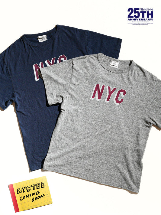 -25周年記念 復刻デザインシリーズ第1弾- “NYC TEE” IS BACK!!