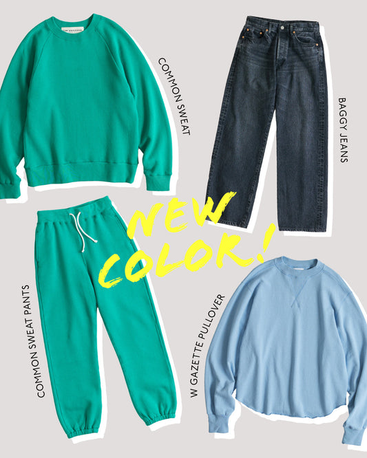 NEW COLOR ITEMS !