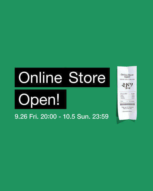 ミドリコーヒ ONLINE STORE OPEN !