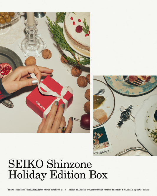 待望！“SEIKO Shinzone COLLABORATION WATCH”追加予約スタート