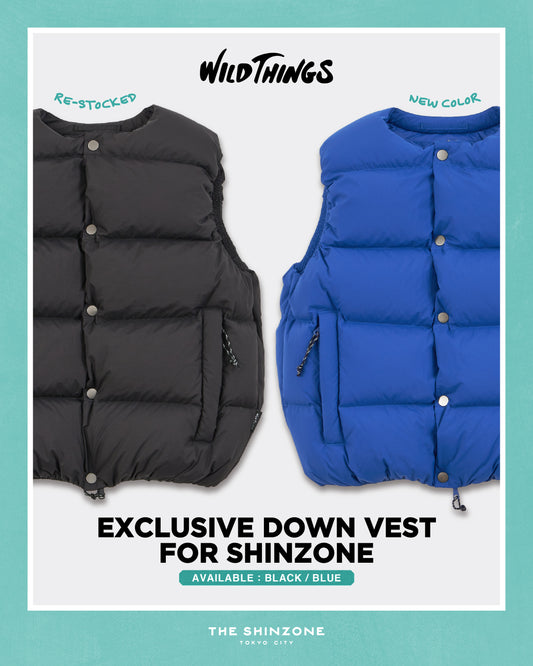 WILD THINGS EXCLUSIVE DOWN VEST