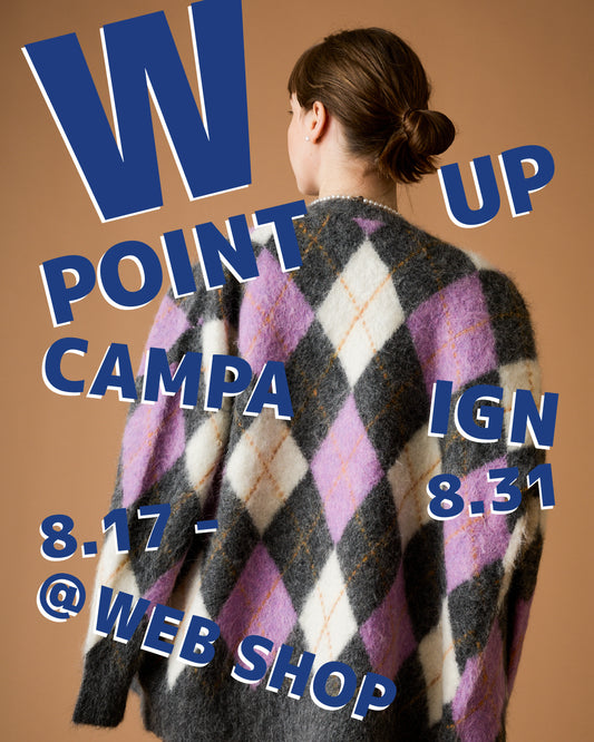 PRE-ORDER Wpoint Campaign @WEB SHOP