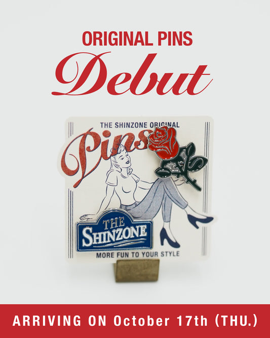 "ORIGINAL PINS"先行販売スタート！