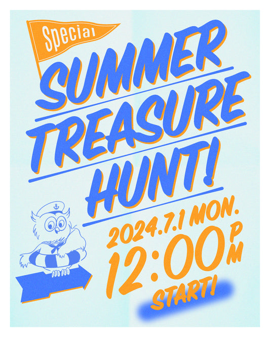 SUMMER TREASURE HUNT !