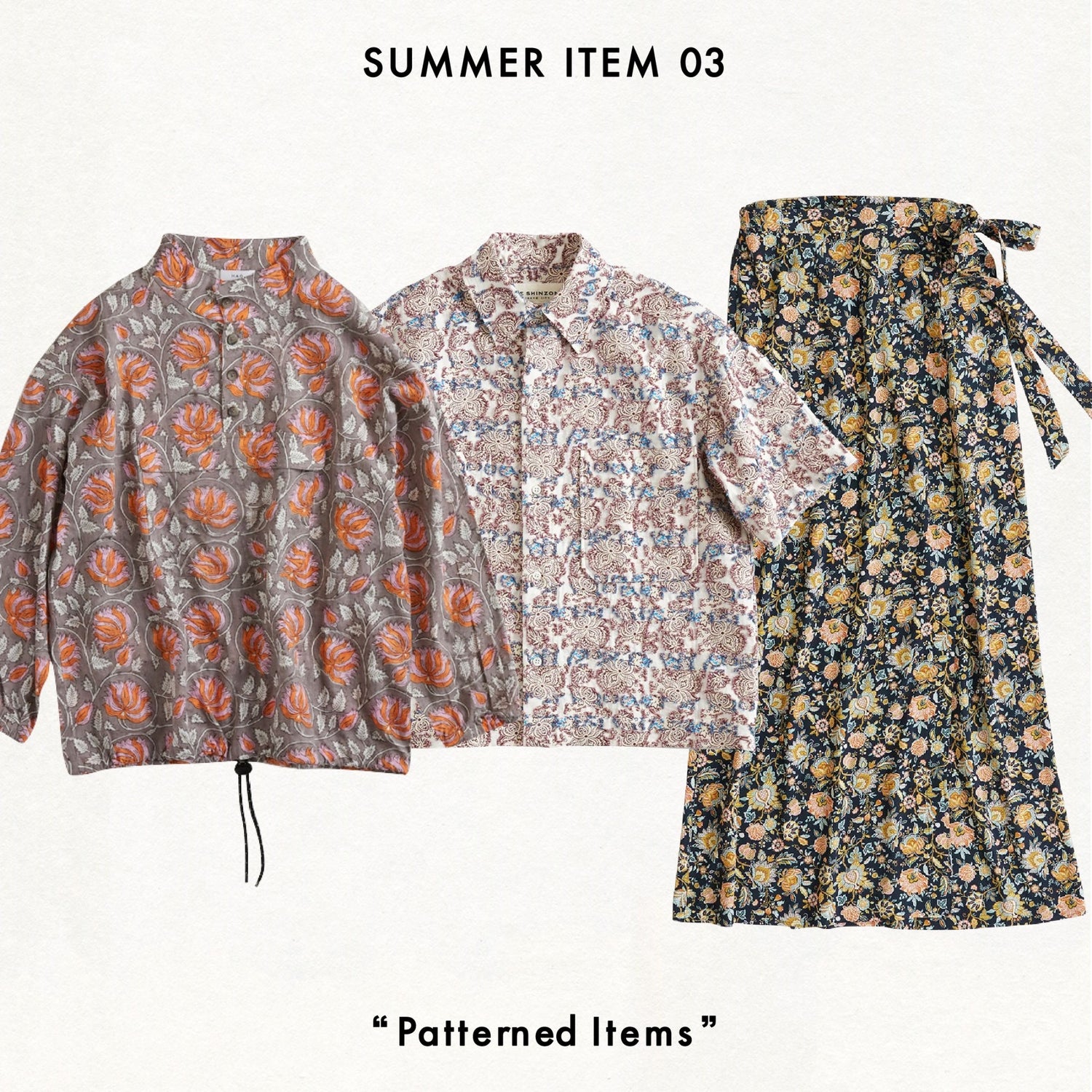Patterned Items