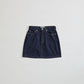 CACAO DENIM SKIRT