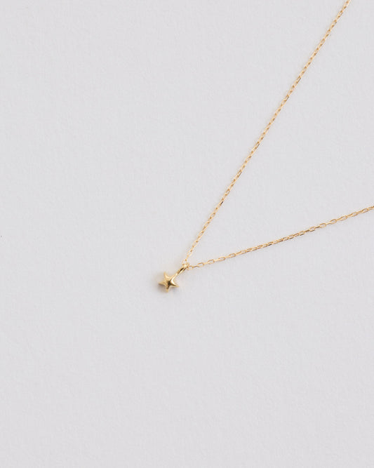 les bonbon K18 petit etoile necklace