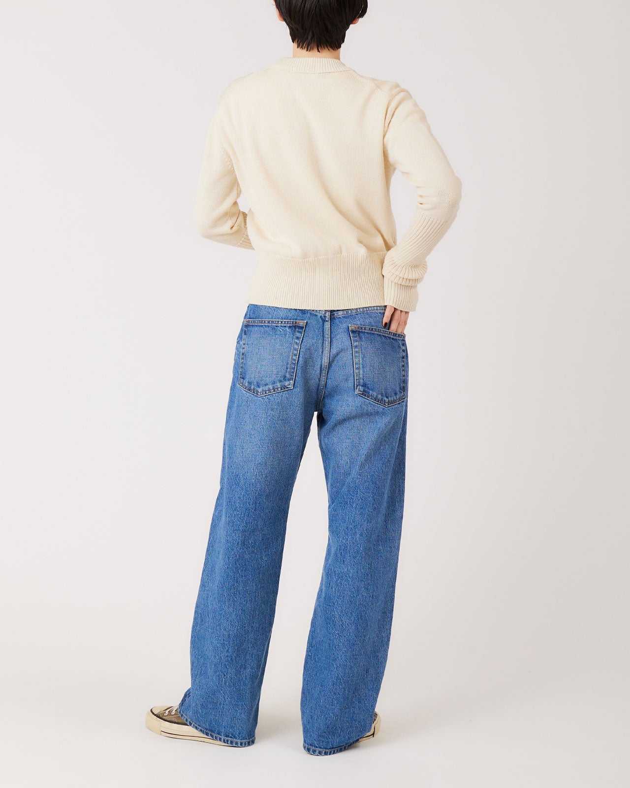 Shinzone（シンゾーン）】LONG RIB CARDIGAN