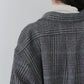 【9月中旬お届け】BRITISH WOOL CHECKED SHIRT JACKET