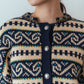 【11月中旬お届け】FAIR ISLE KNIT CARDIGAN