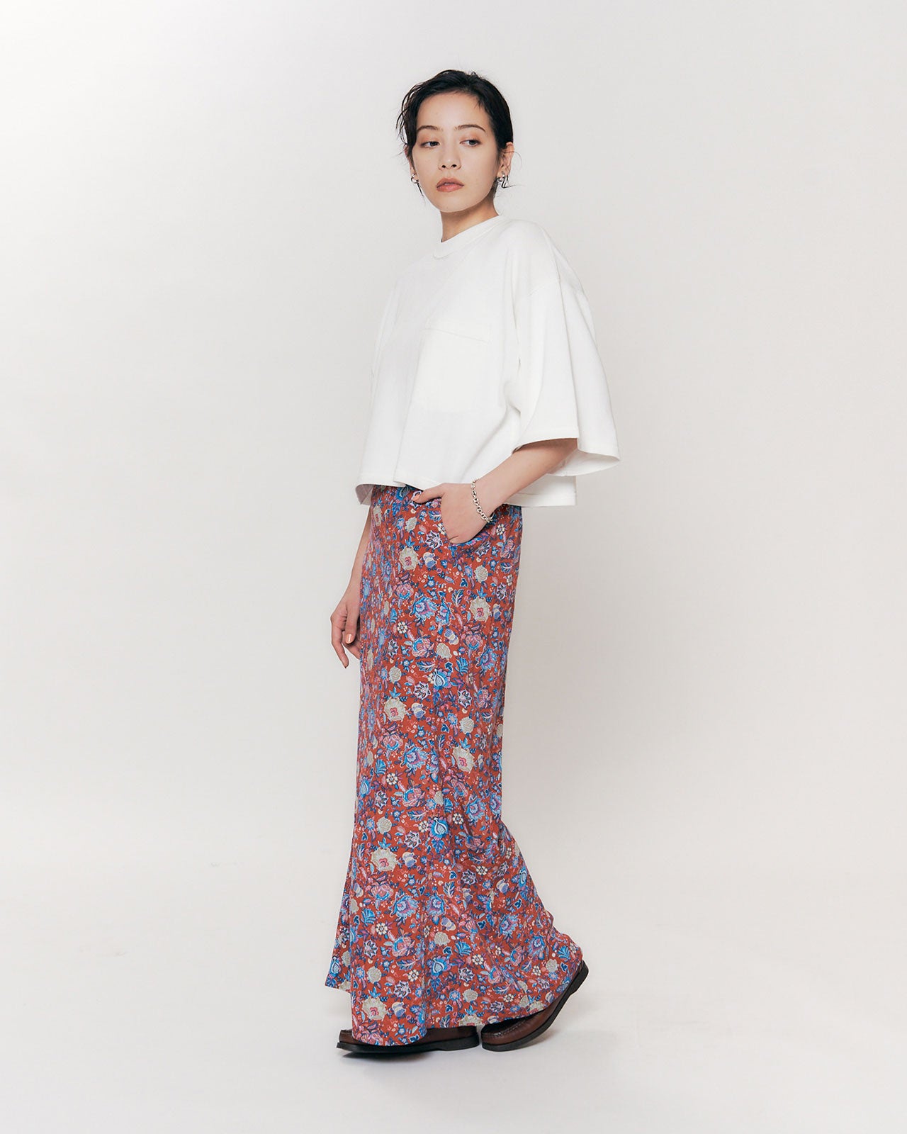 ORIENTAL FLOWER MERMAID SKIRT – Shinzone