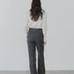 【9月中旬お届け】BRITISH WOOL CHECKED TROUSERS