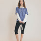 KNIT GEORGETTE SHORT LEGGINGS