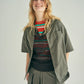 BOX PLEATS SKIRT
