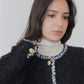 【9月中旬お届け】TWEED KNIT CARDIGAN