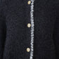 【9月中旬お届け】TWEED KNIT CARDIGAN