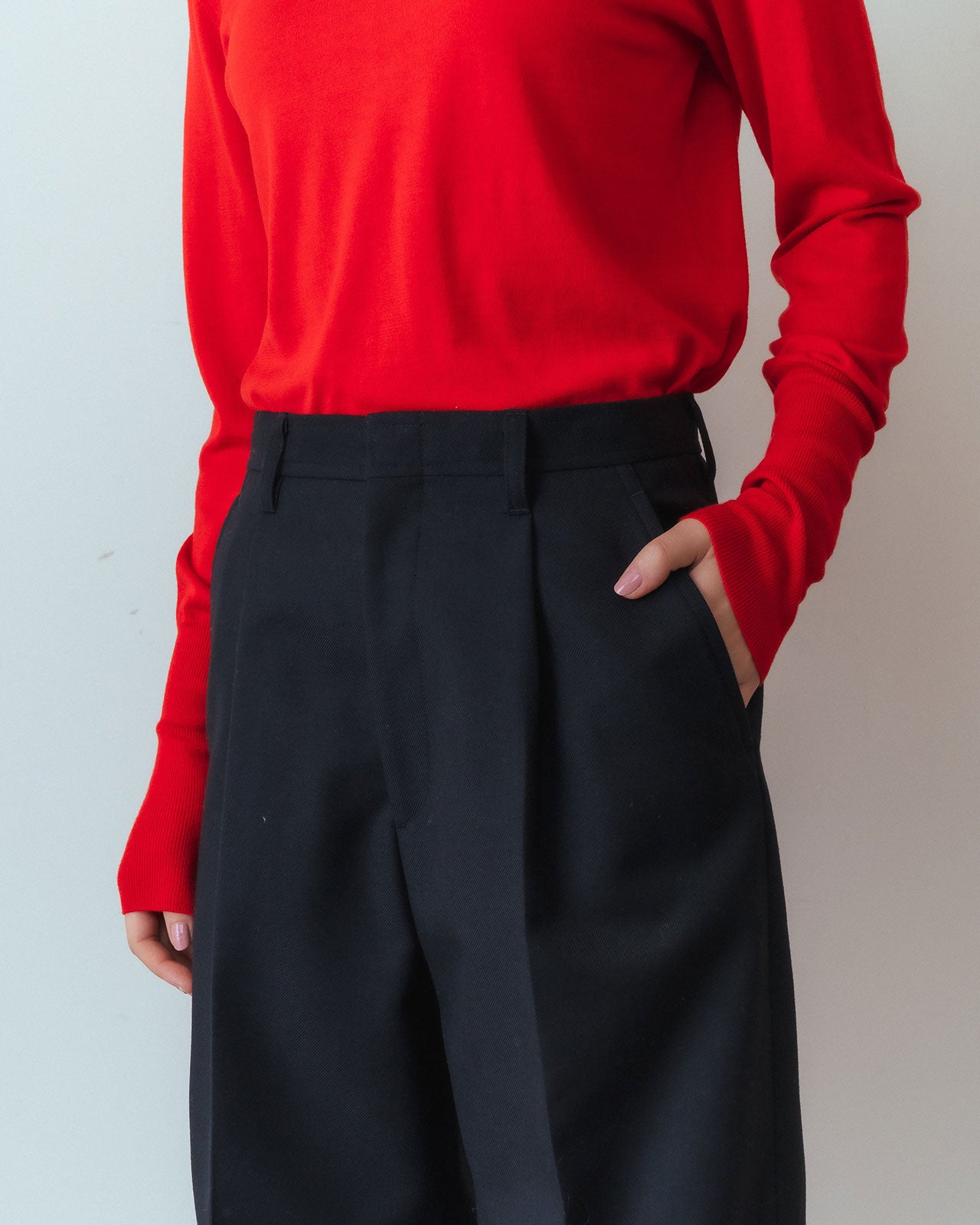 DOUBLE CUFF TROUSERS