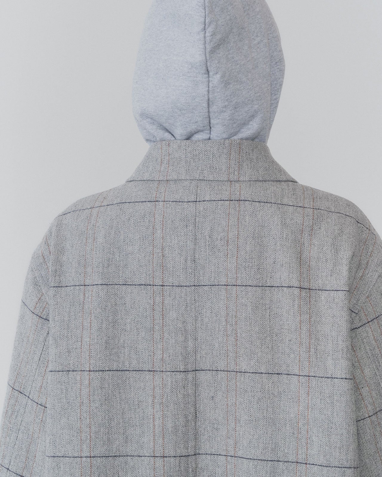 【10月上旬入荷予定】WOOL CHECKED A-LINE COAT
