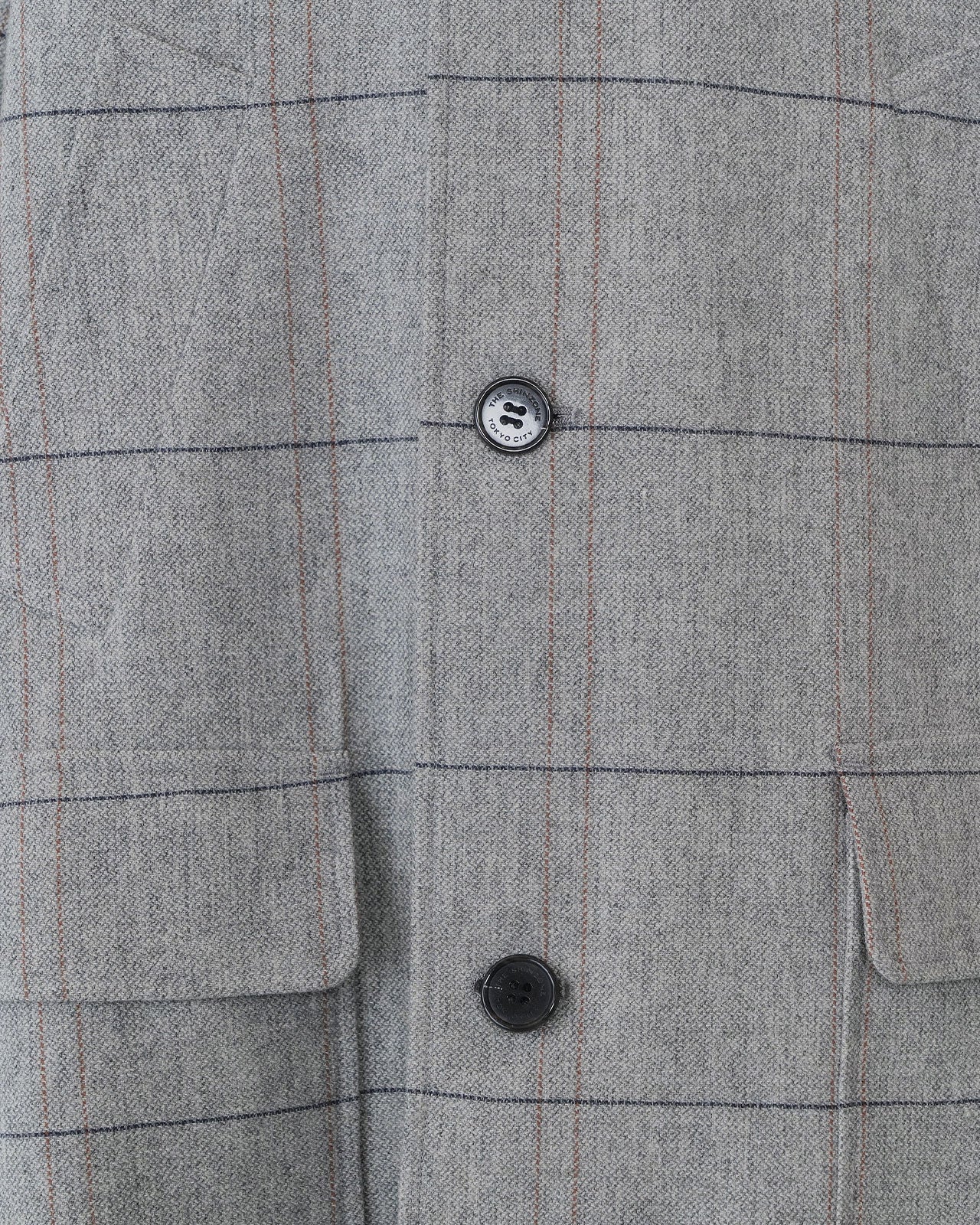 【10月上旬入荷予定】WOOL CHECKED A-LINE COAT