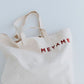 【MEYAME】CANVAS BIG TOTE