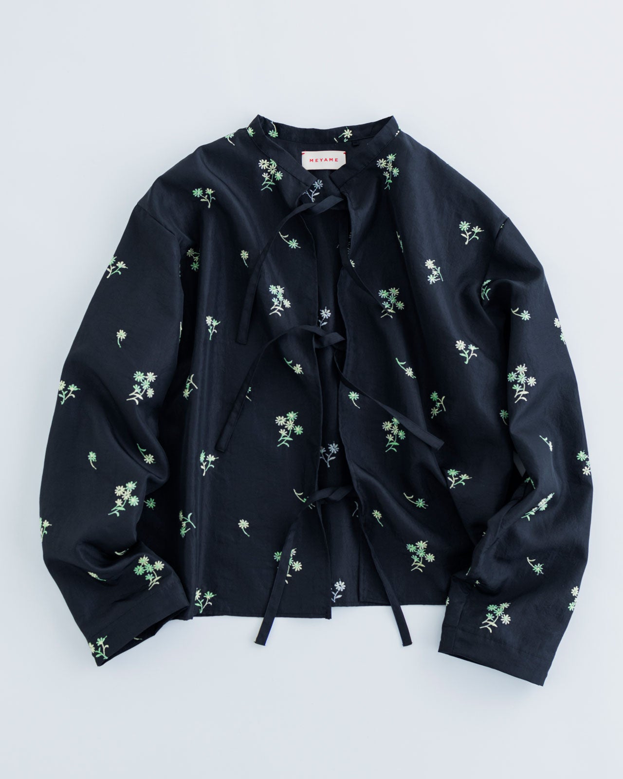 【MEYAME】FLOWER  EMBROIDERY BLOUSE