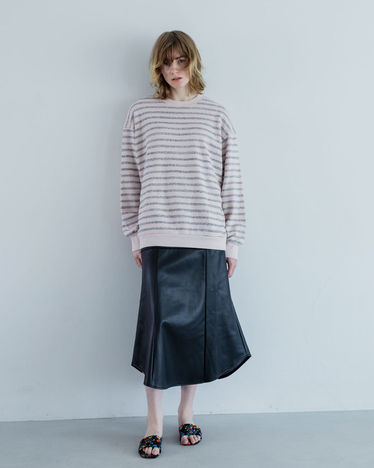 MEYAME ORIGINAL BORDER SWEAT PULLOVER
