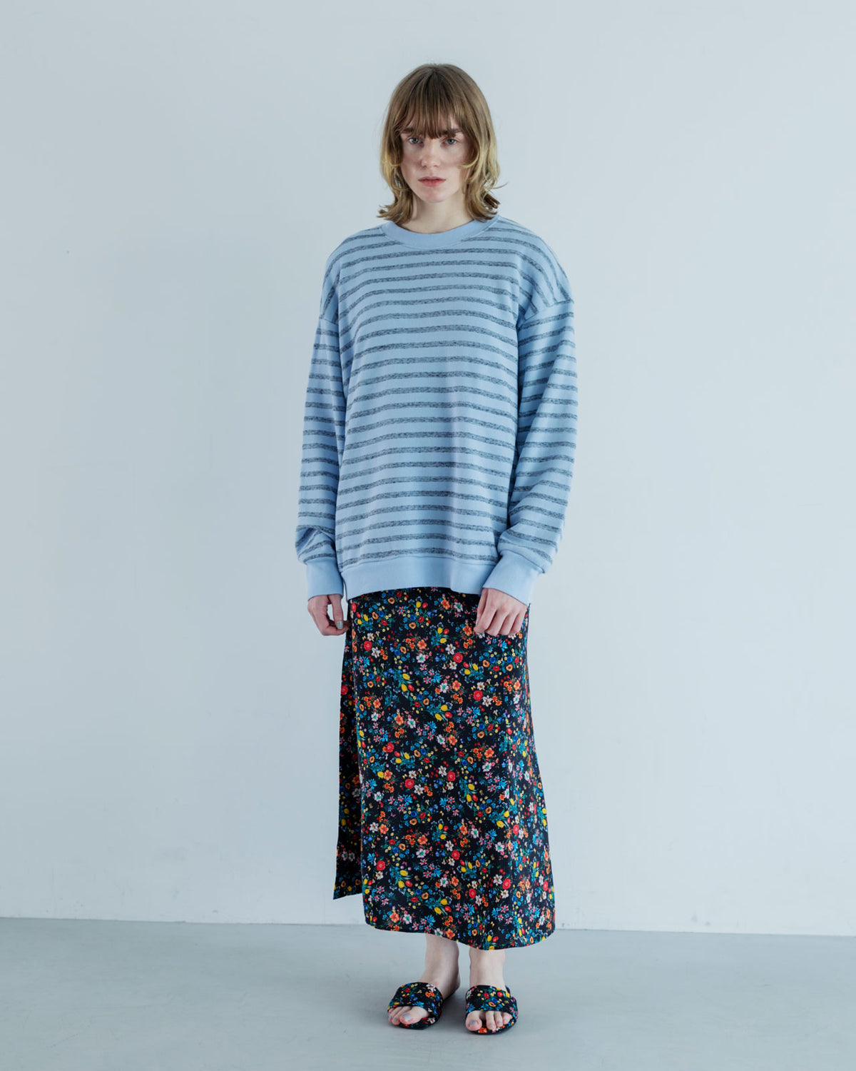 MEYAME ORIGINAL BORDER SWEAT PULLOVER