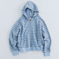 【MEYAME】ORIGINAL BORDER SWEAT ZIP HOODIE