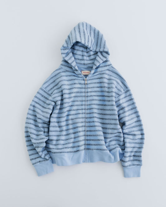 【MEYAME】ORIGINAL BORDER SWEAT ZIP HOODIE