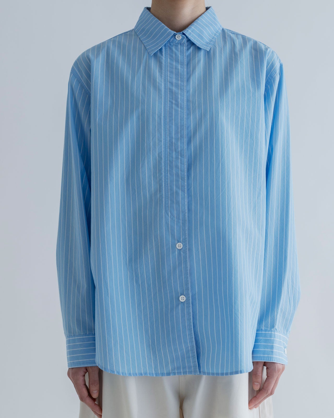 【MEYAME】STRIPED SHIRT