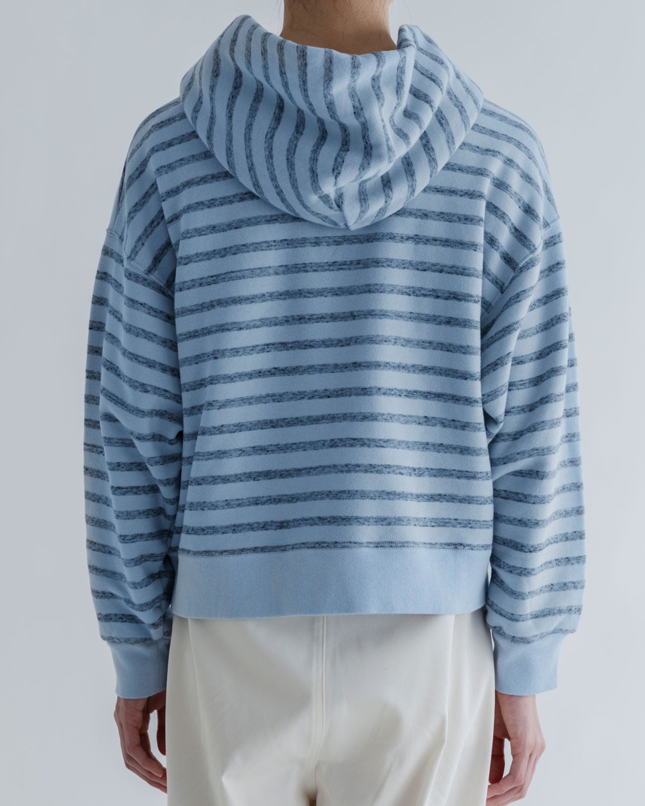 【MEYAME】ORIGINAL BORDER SWEAT ZIP HOODIE