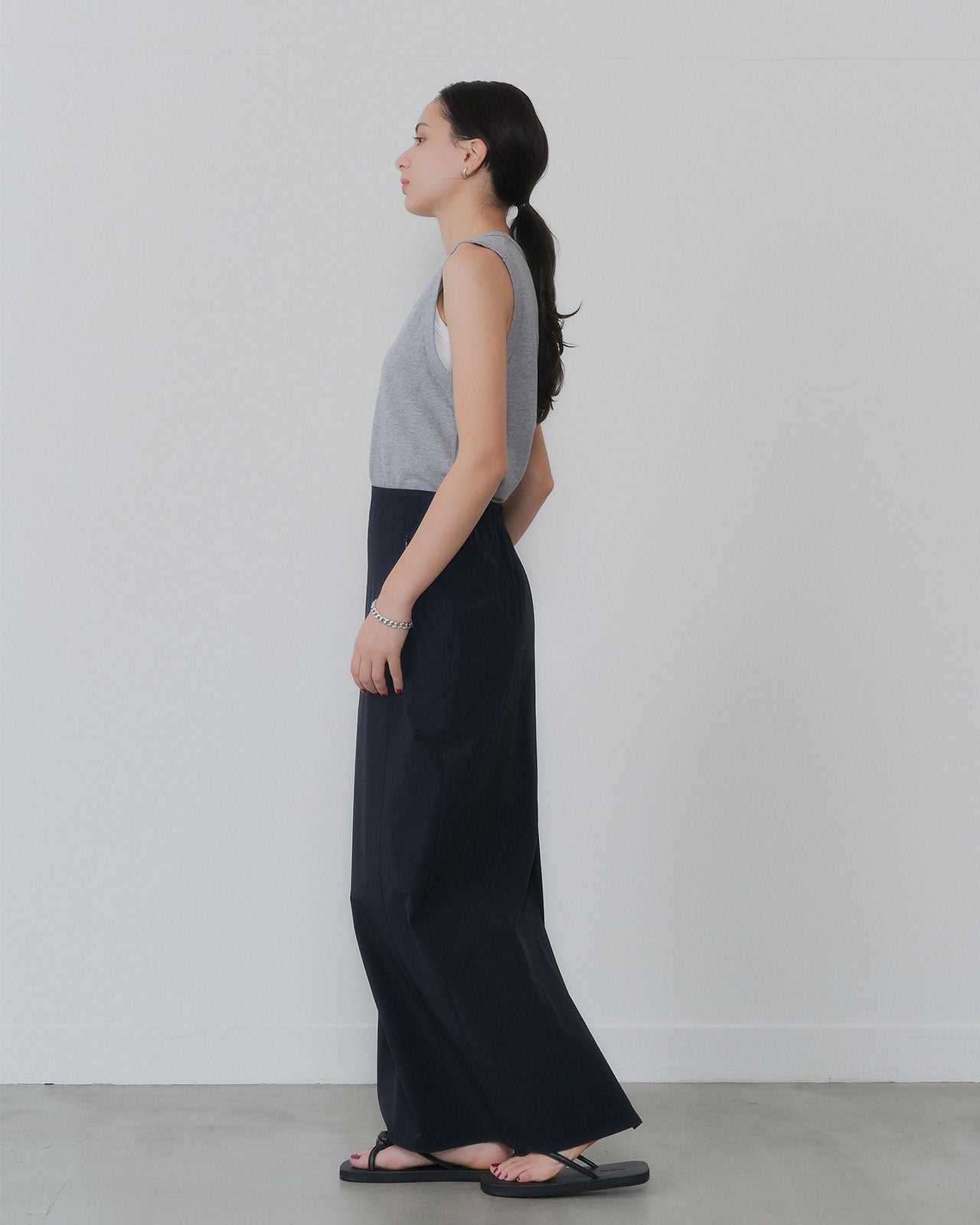 【7月上旬お届け】4WAY STRETCH LONG SKIRT