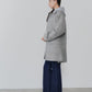 【10月上旬入荷予定】WOOL CHECKED A-LINE COAT