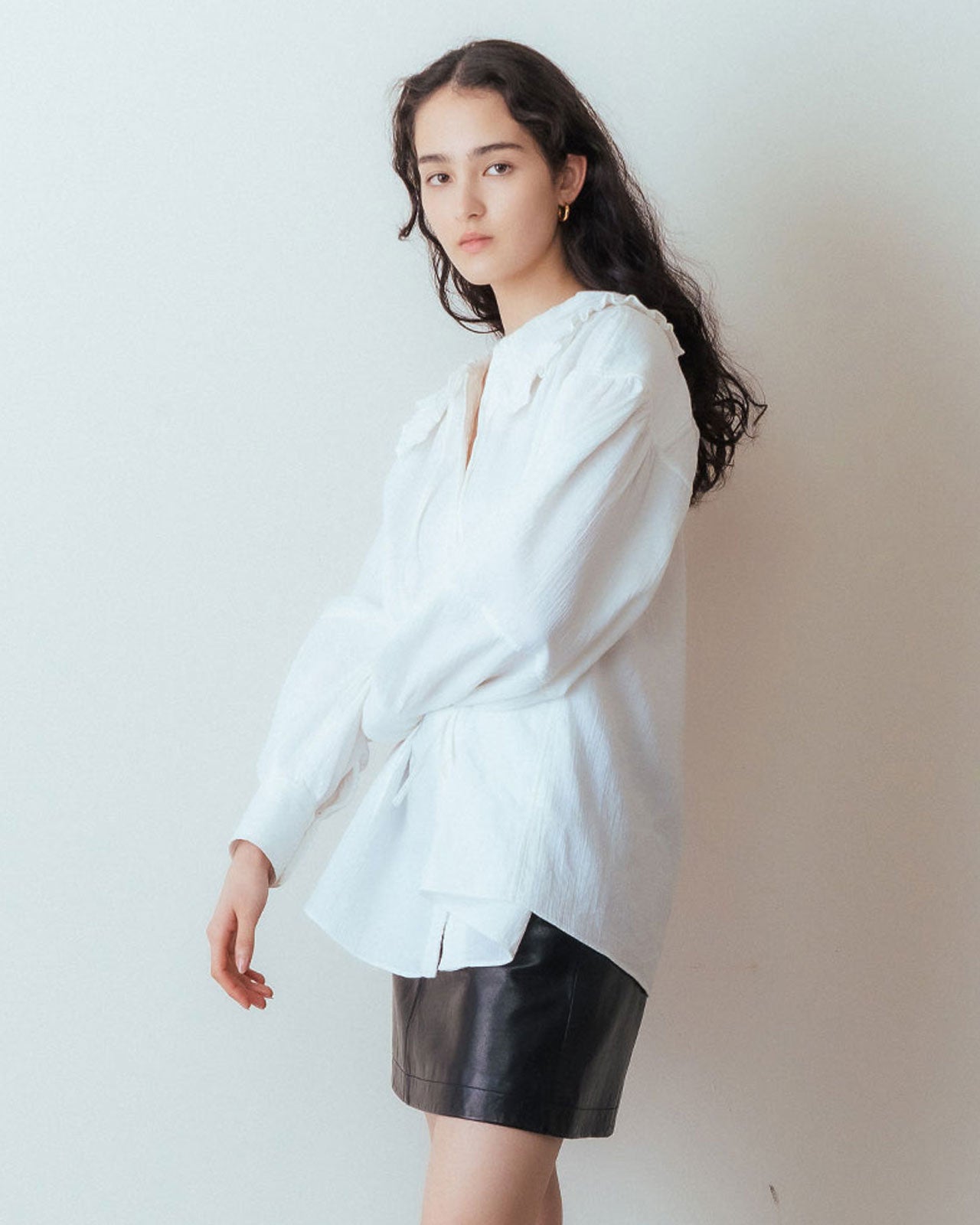 COTTON GAUZE BLOUSE – Shinzone