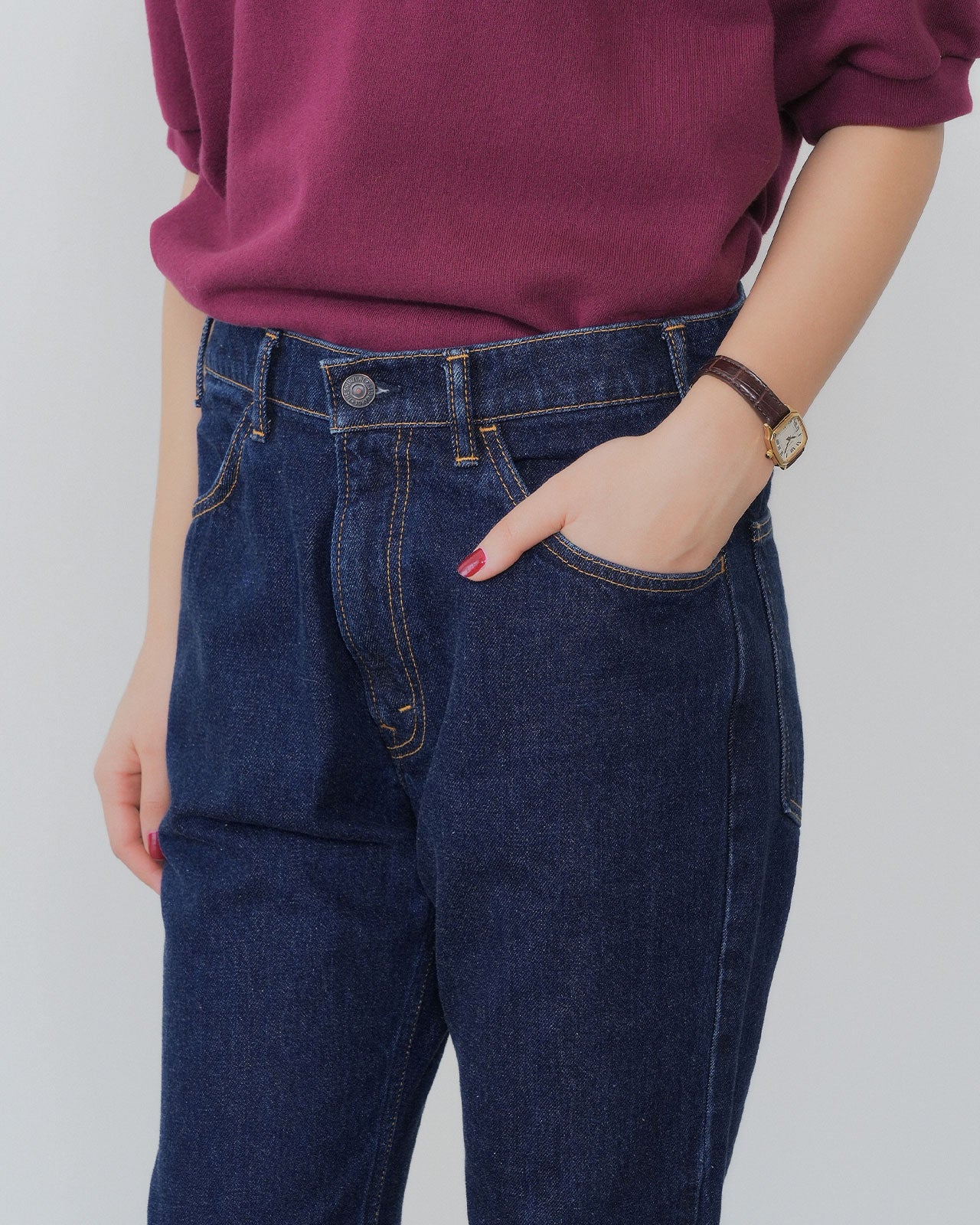 【9月中旬お届け】JANE DENIM PANTS