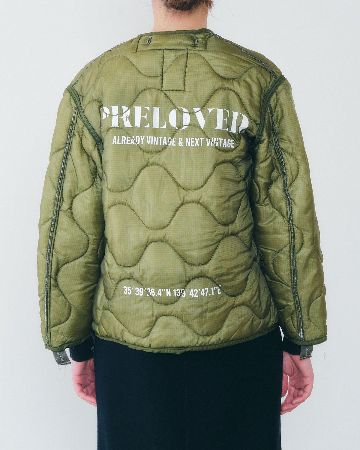 Preloved REMAKE QUILTING JACKET（SHORT）